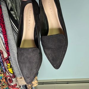 Kelly and Katie suede shoes